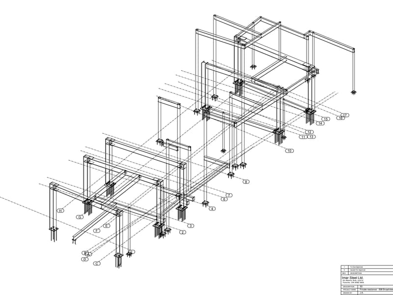 Steel Shop Drawings services by Konstruction Group in Toronto