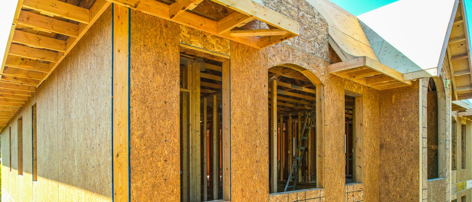 Completed SIP home shell ready for finishes